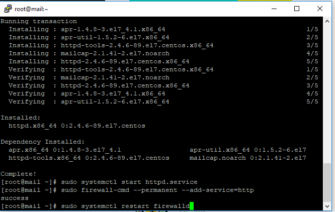 Firewall Restart