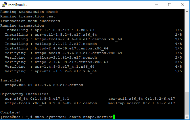 Httpd Start
