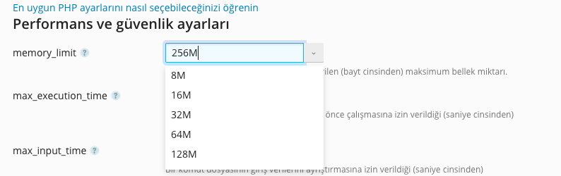 Plesk Memory