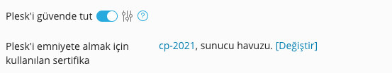 Plesk Ssl2